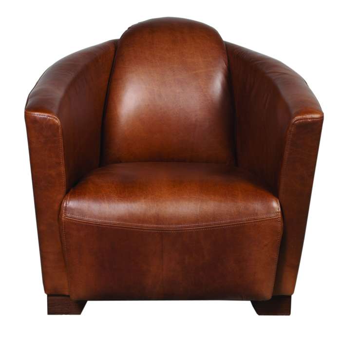 Brando Chair in Brown Cerato Leather