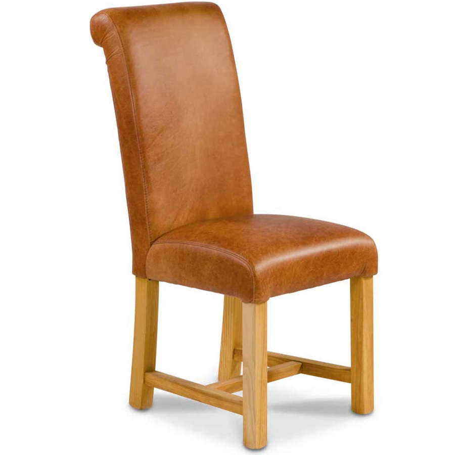 Leather Country Rollback chairs